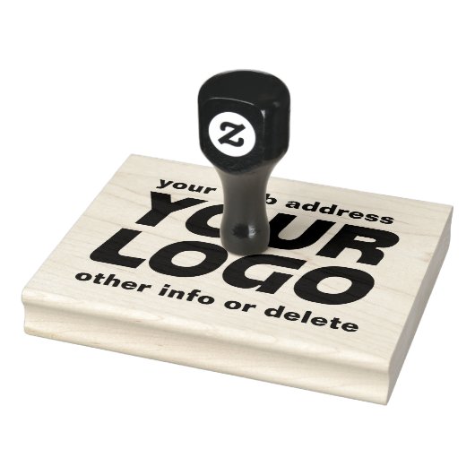 Personalisiertes Firmenlogo Gummistempel (Stempel)