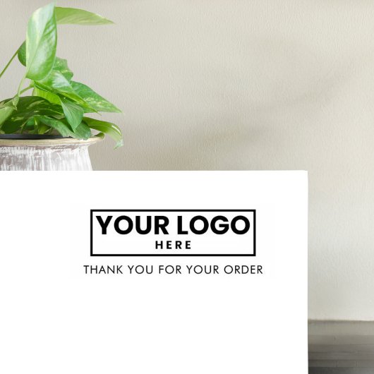 Personalisiertes Firmenlogo Gummistempel