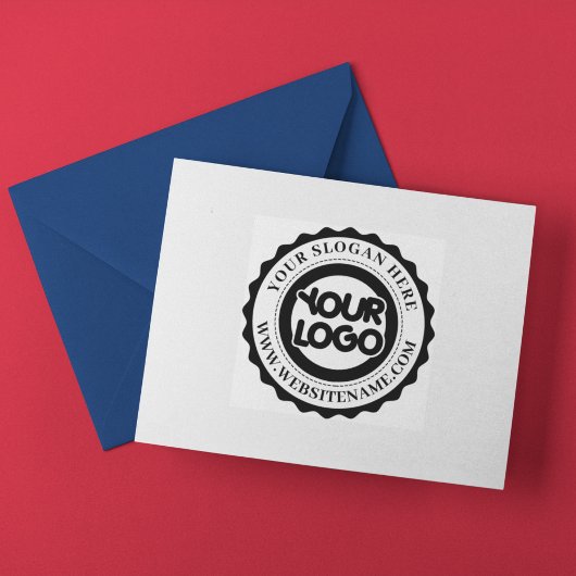 Personalisiertes Firmenlogo Gummistempel