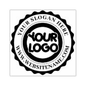 Personalisiertes Firmenlogo Gummistempel (Prägung)