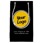 Personalisiertes Firmenlogo  | Individuelles Gesch Kleine Geschenktüte (Vorderseite)