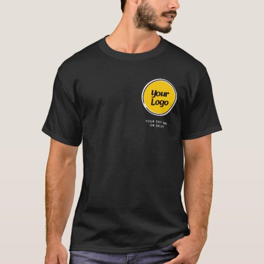 Personalisiertes Firmenlogo | Individuelles Gesch T-Shirt (Vorderseite)