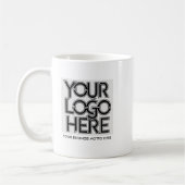 Personalisiertes Firmenlogo Kaffeetasse (Links)