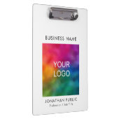 Personalisiertes Firmenlogo Klemmbrett (Rechts)