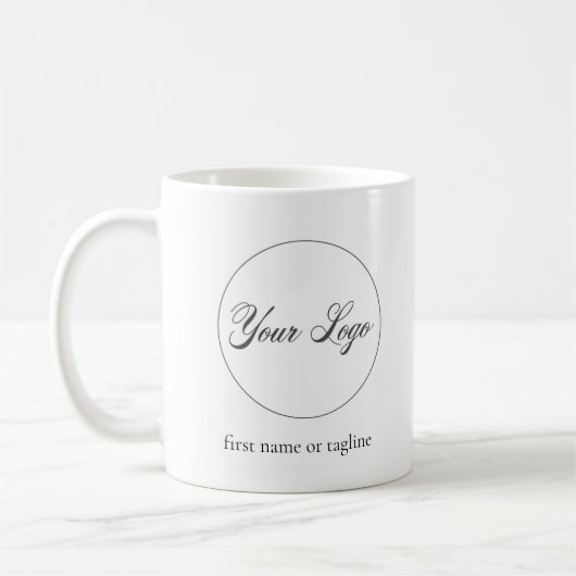 Personalisiertes Firmenlogo mit benutzerdefinierte Kaffeetasse (Links)