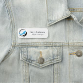 Personalisiertes Firmenlogo Namensschild (Beispiel)