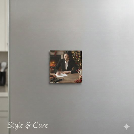 Personalisiertes Firmenlogo oder quadratisches Bil Magnet