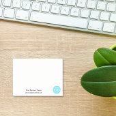 Personalisiertes Firmenlogo Post-it Klebezettel