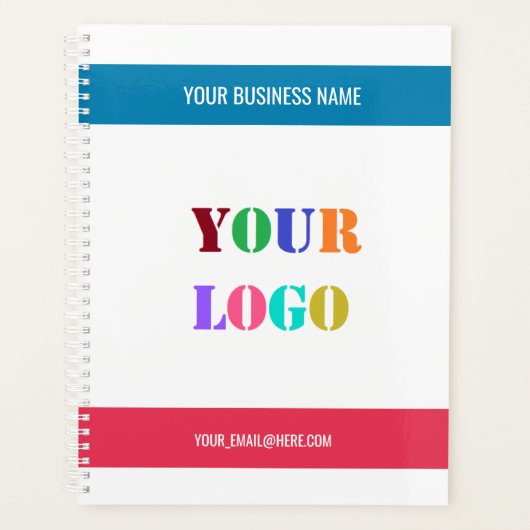 Personalisiertes Firmenlogo - Textplaner Ihre Farb Planer (Vorderseite)