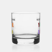 Personalisiertes Firmenlogo und benutzerdefinierte Whiskyglas (Rechts)