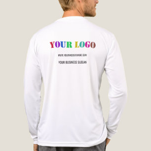 Personalisiertes Firmenlogo und Textgeschäft Tri-Blend Shirt
