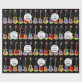 Personalisiertes Firmenlogo Weihnachten Geschenkpapier (Flach)