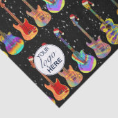 Personalisiertes Firmenlogo Weihnachten Seidenpapier (Detail)