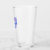 Personalisiertes Firmenlogo Werbe-Massenbier Glas (Links)
