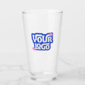 Personalisiertes Firmenlogo Werbe-Massenbier Glas (Vorderseite)
