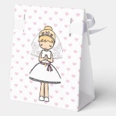 Personalisiertes First Communitymädchen Geschenkschachtel (Rückseite)