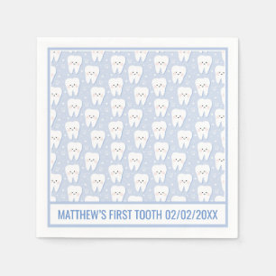 Personalisiertes First Tooth Paper Napkin Serviette