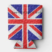 Personalisiertes Flag-Design Dosenkühler (Rückseite)