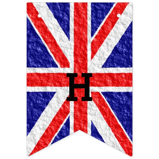 Personalisiertes Flag-Design Wimpelkette (Zweite Fahne)