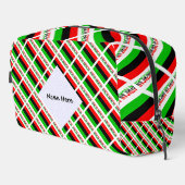 Personalisiertes Flag-Green in der amerikanischen  Waschbeutel (Rechte Ecke)