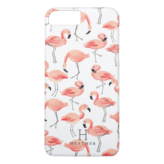 Personalisiertes | Flamingo-Party Case-Mate iPhone Hülle (Rückseite)