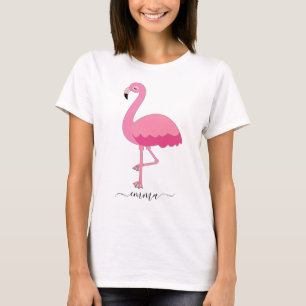 Personalisiertes Flamingo T-Shirt für Flamingo Lie