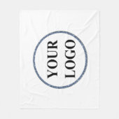 Personalisiertes Fleece Blanket Throw-Logo (Vorderseite)