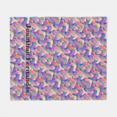 Personalisiertes Fleece-Deckenmuster Fleecedecke (Vorderseite (Horizontal))