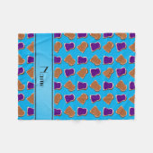 Personalisiertes Fleecedecke (Vorderseite (Horizontal))