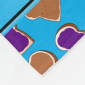 Personalisiertes Fleecedecke (Ecke)