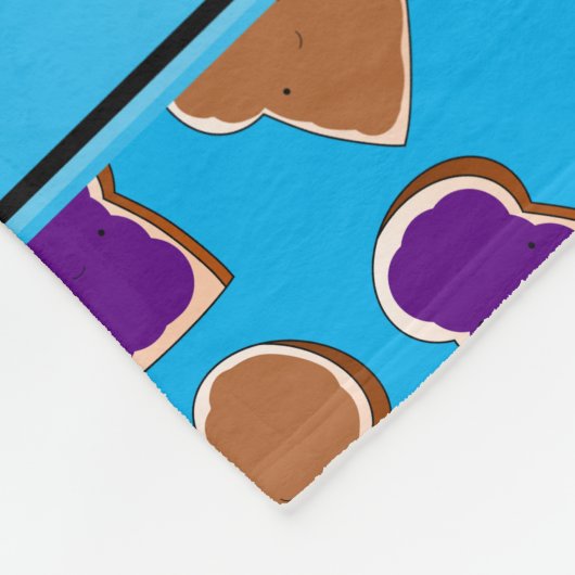 Personalisiertes Fleecedecke (Ecke)