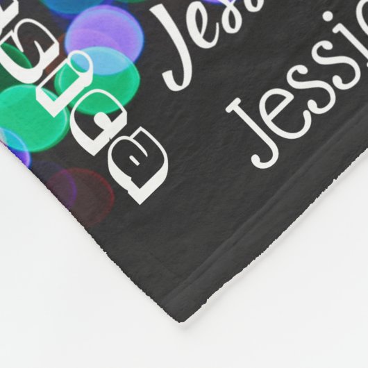 Personalisiertes Fleecedecke (Ecke)