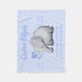 Personalisiertes Fleecedecke (Vorderseite)