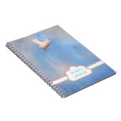 Personalisiertes Fliegen-Schwein-Notizbuch Notizblock (Rechte Seite)