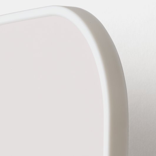 Personalisiertes floral elegantes Monogramm Pickleball Schläger (Linke Seite)