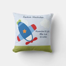 Personalisiertes Flugzeug Kissen