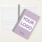 Personalisiertes Flugzeug Spiral Notebook Notizblock (Innen)