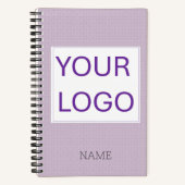 Personalisiertes Flugzeug Spiral Notebook Notizblock (Vorderseite)