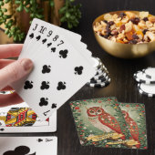 Personalisiertes Folienhühnchen Spielkarten (In Situ)
