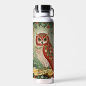 Personalisiertes Folienhühnchen Trinkflasche (Rückseite)