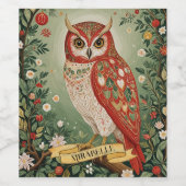 Personalisiertes Folienhühnchen Weinetikett (Einzelnes Label)