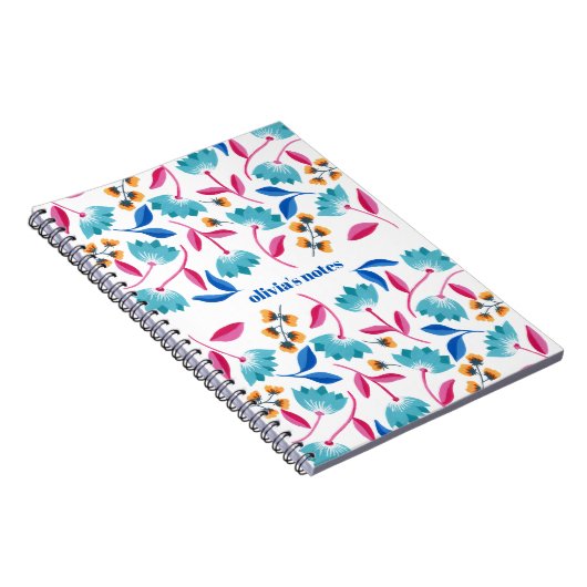 Personalisiertes Folkloremuster Notizblock (Rechte Seite)