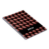 Personalisiertes Football-Notebook Notizblock (Rechte Seite)