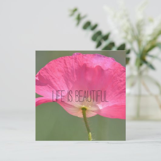 Personalisiertes Foto (Stehend Vorderseite)