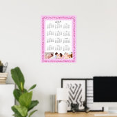Personalisiertes Foto 2018 Kalenderposter Poster (Heimbüro)