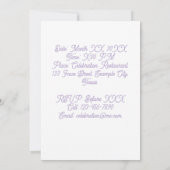 Personalisiertes Foto 45. Geburtstag Balloons Einladung (Rückseite)