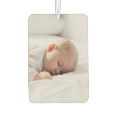 Personalisiertes Foto | Adorable Family 2 Picture Autolufterfrischer (Rückseite)