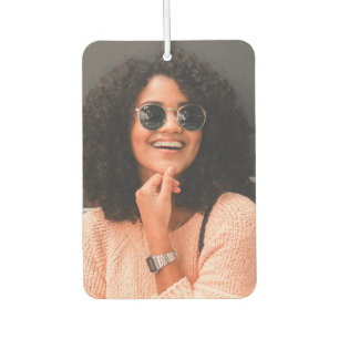 personalisiertes Foto Air Freshener Autolufterfrischer