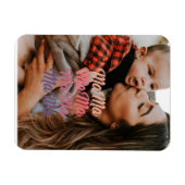 Personalisiertes Foto am Muttertag Magnet (Horizontal)