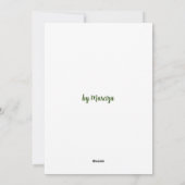 Personalisiertes Foto am Valentinstag Feiertagskarte (Rückseite)